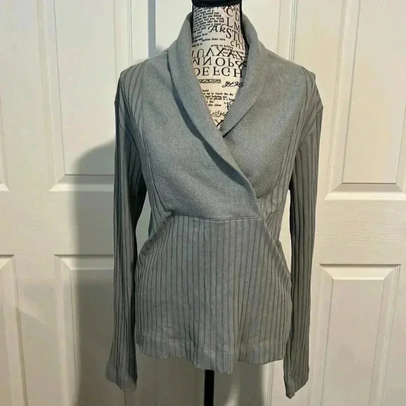 Nike Other - Nike Women's Yoga Luxe Ribbed Cover-Up Sweater